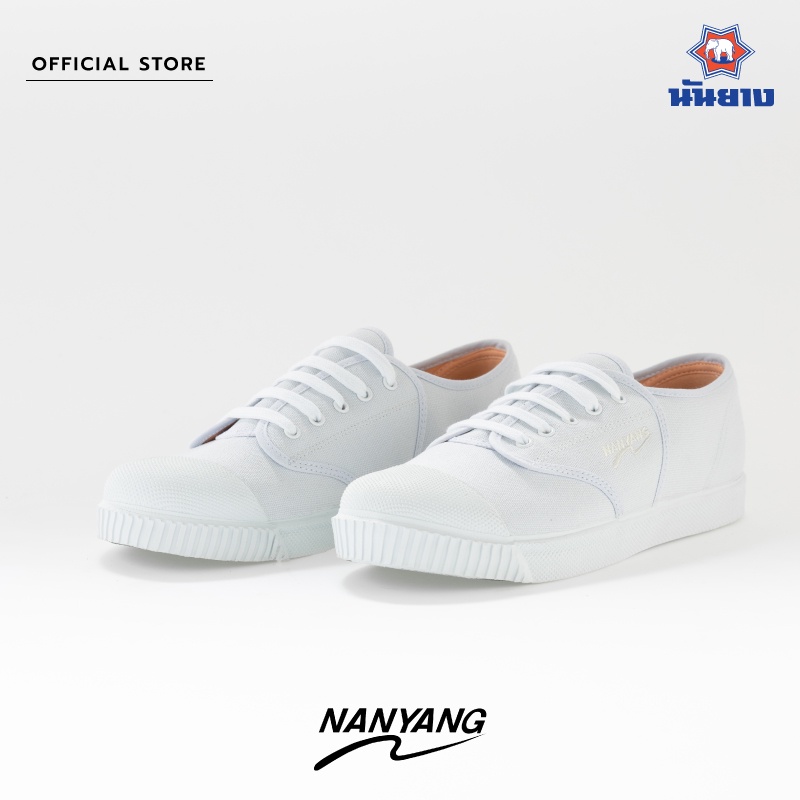 ภาพหน้าปกสินค้าNanyang รองเท้าผ้าใบ รุ่น 205-S สีขาว (White) จากร้าน nanyang_official_shop บน Shopee