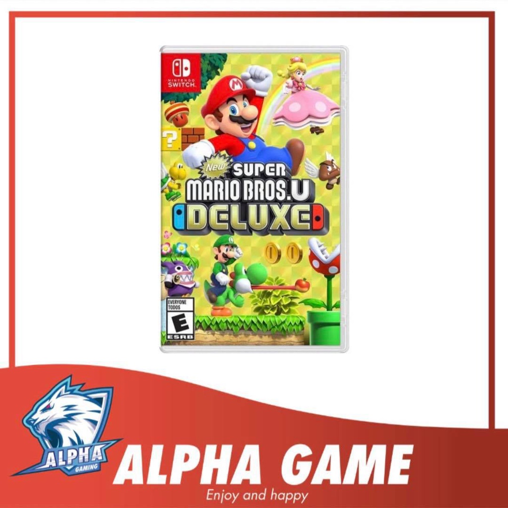 ภาพหน้าปกสินค้า(มือ1) Nintendo Switch : Super Mario Bros U Deluxe (ปก US)