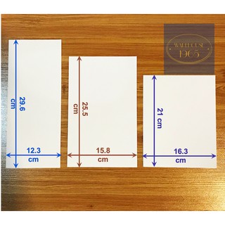 สินค้า [5 แผ่น/ชุด Sheets] กระดาษวาดเขียน 100 ปอนด์นอกขาว ~Half A4, B5, A5 เนื้อหนาละเอียด ทำการ์ด | 100-lb Card Stock Paper X5