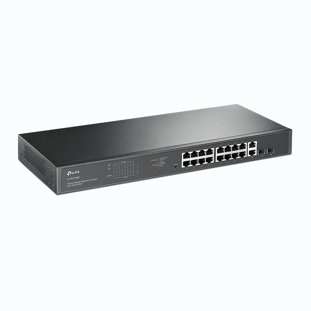 tp-link-sg1218mp-18-port-gigabit-rackmount-switch-with-16-port-poe-ของแท้-ประกันศูนย์ตลอดอายุการใช้งาน