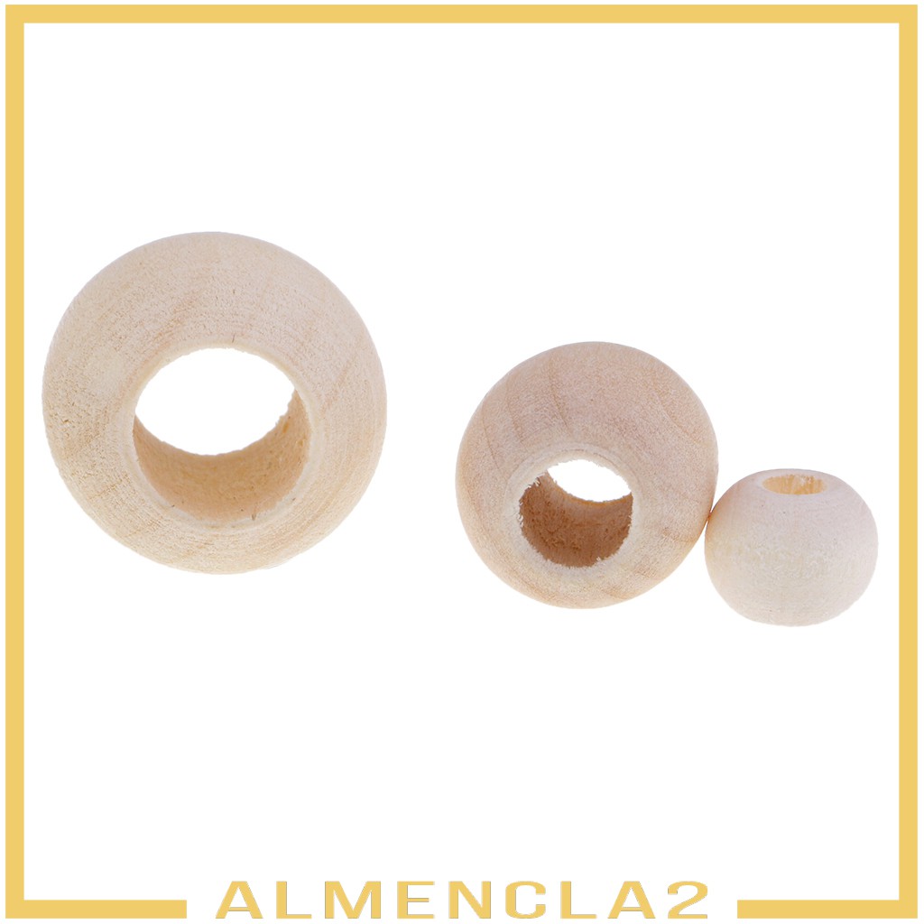 almencla2-ลูกปัดไม้ขนาดใหญ่-220-ชิ้นสําหรับทําเครื่องประดับ