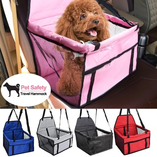 กระเป๋าใส่สัตว์เลี้ยงในรถยนต์ กระเป๋าสัตว์เลี้ยง Folding Pet Dog Carrier Pad Waterproof Car Seat Pet