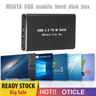 ภาพหน้าปกสินค้าฮาร์ดไดรฟ์ขนาดเล็ก Ssd Usb 3 . 0 To Msata External Hard Disk Hdd Case L & 6 ที่เกี่ยวข้อง