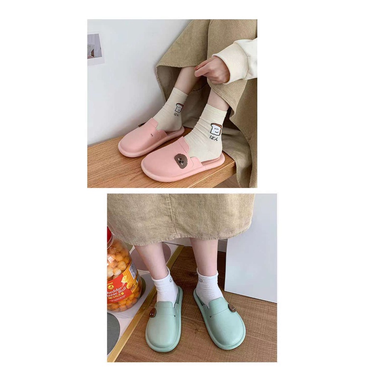 ภาพสินค้ารองเท้าแตะแฟชั่นผู้หญิงเเบบสวม รองเท้าในบ้าน กันลื่น ใส่ได้ทุกเพศทุกวัย ใส่สบายเท้า รุ่นRXD-2075 จากร้าน igou_shop บน Shopee ภาพที่ 5
