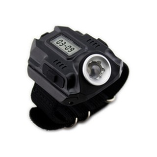 นาฬิกาข้อมือไฟฉาย LED กันน้ำ TACTICAL รุ่น AL-TFW (สีดำ)