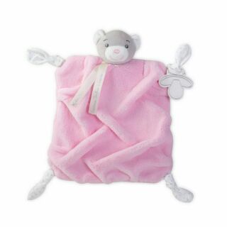 Kaloo ตุ๊กตาผ้ากอด Plume  Doudou  Bear - Pink