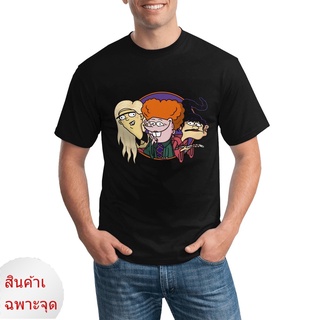 เสื้อยืดสีขาวเสื้อยืดลําลอง พิมพ์ลาย Hocus And Pocus Ed-Edd-N-Eddy Salem สําหรับผู้ชายS-4XL