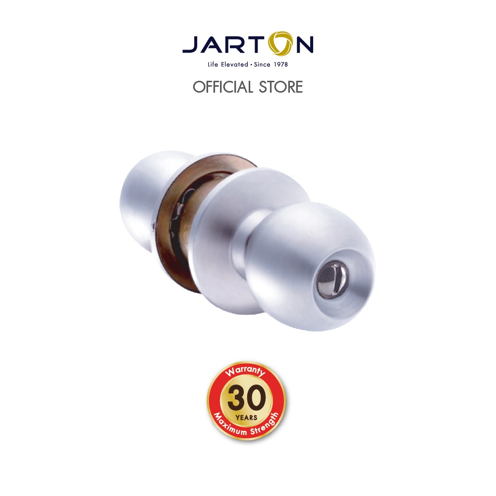 jarton-ลูกบิดห้องน้ำ-สแตนเลส-304-หัวกลม-สี-ss-จานใหญ่-รุ่น-101030