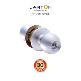 JARTON ลูกบิดห้องน้ำ สแตนเลส 304 หัวกลม สี SS จานใหญ่ รุ่น 101030