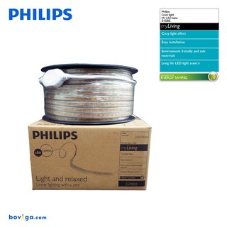 50 เมตร LED ไฟเส้น Strip Light ฟิลิปส์ แสง ขาวส้ม 3000K แสงขาว 6500K Philips ไฟติดผนัง ไฟซ่อนฝ้า