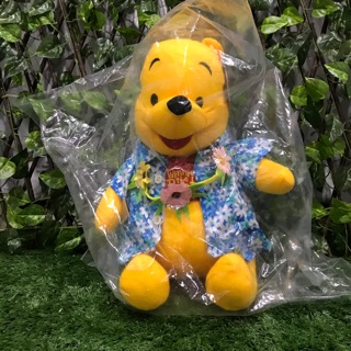 ตุ๊กตา หมีพูห์ Pooh Summer ลิขสิทธิ์แท้ 12 นิ้ว