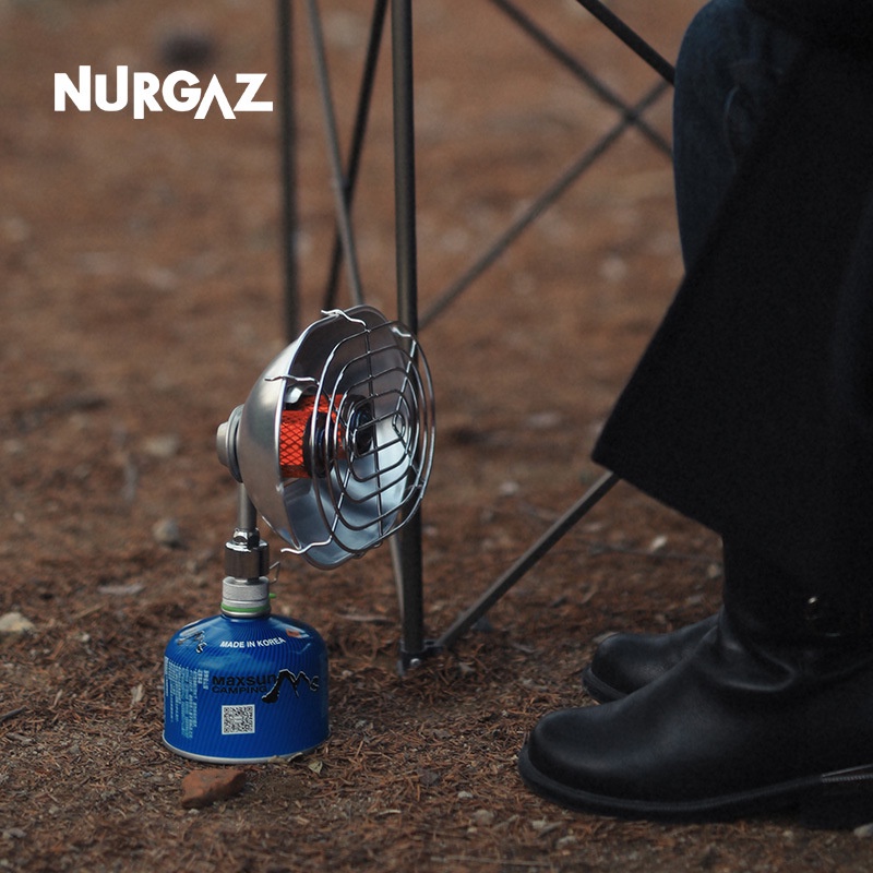 nurgaz-แบบพกพา-ตั้งแคมป์กลางแจ้ง-เตาทำความร้อน