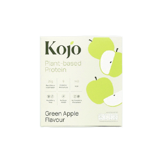 1 Box: Kojo Plant Based Protein Green Apple Flavour โปรตีนจากพืช รส แอปเปิ้ลเขียว 1 กล่อง