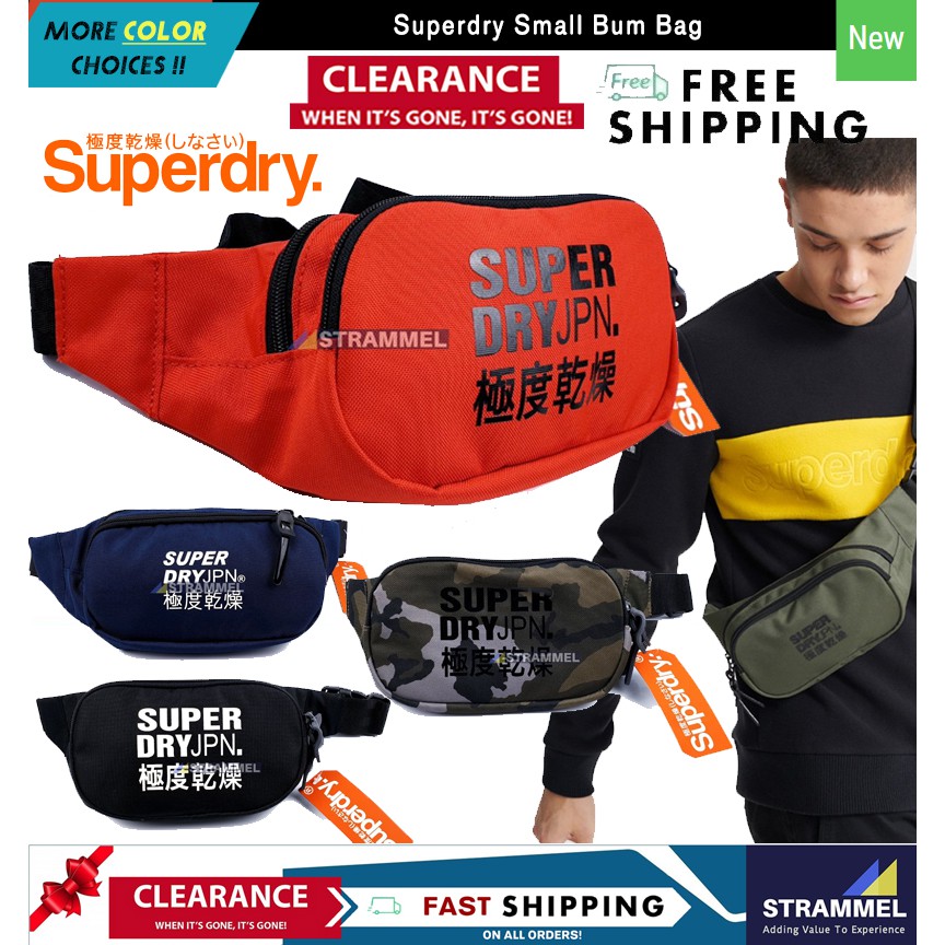 Superdry Small Bum Bag - มีให้เลือกหลายสี - กระเป๋าคาดเอว กระเป๋าสะพาย ...