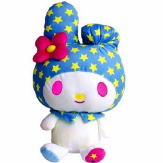 แท้ 100% จากญี่ปุ่น ตุ๊กตา ซานริโอ้ มาย เมโลดี้ Sanrio My Melody Neon Color Series Plush Doll