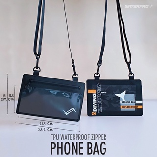 ภาพหน้าปกสินค้าWaterPro - IPX7 - Waterproof Phone Bag กระเป๋ากันน้ำใส่โทรศัพท์-ซองโทรศัพท์กันน้ำ ที่เกี่ยวข้อง