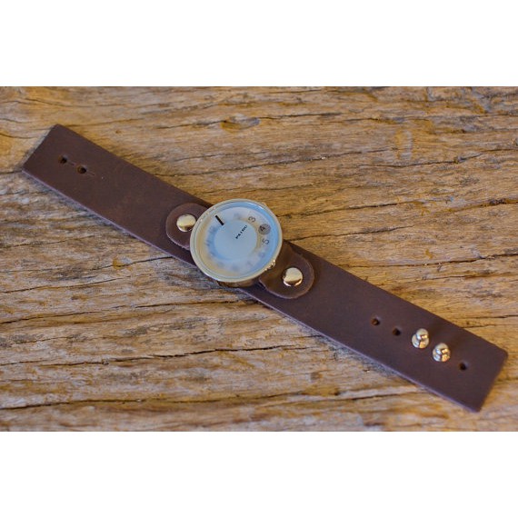 นาฬิกาหนังแท้-handmade-leather-watch