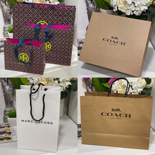 สินค้า ถุงกระดาษ,กล่อง,COACH,Tory,Jacob มีให้เลือกหลายขนาดก่อนชื้อสอบถามขนาดทางร้านก่อนนะคะ