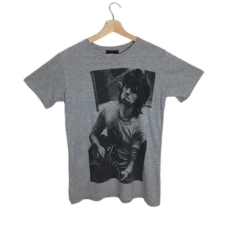 เสื้อยืดวงดนตรีเสื้อยึดมือสอง - young keith richards - มือกีต้าร์ rolling stonesall size