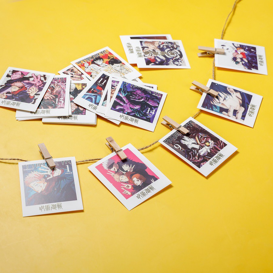 jujutsu-kaisen-lomo-card-การ์ดรูปอะนิเมะ-ชุด-40-แผ่น