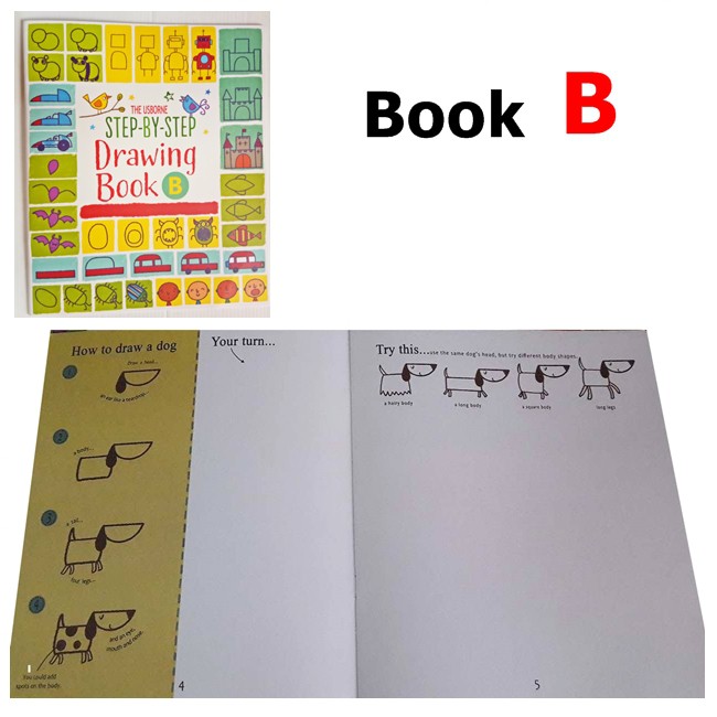 step-by-step-drawing-book-สมุดสอนวาดรูปแบบเป็นขั้นตอน-เซต-4-เล่ม