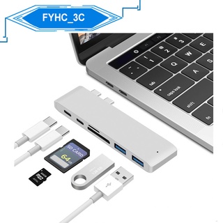 ภาพหน้าปกสินค้าอะแดปเตอร์ 3 . 0 Usb C Hub Type - C To Hdmi Tf Sd Card สําหรับ Macbook Mac Air Notebook ที่เกี่ยวข้อง