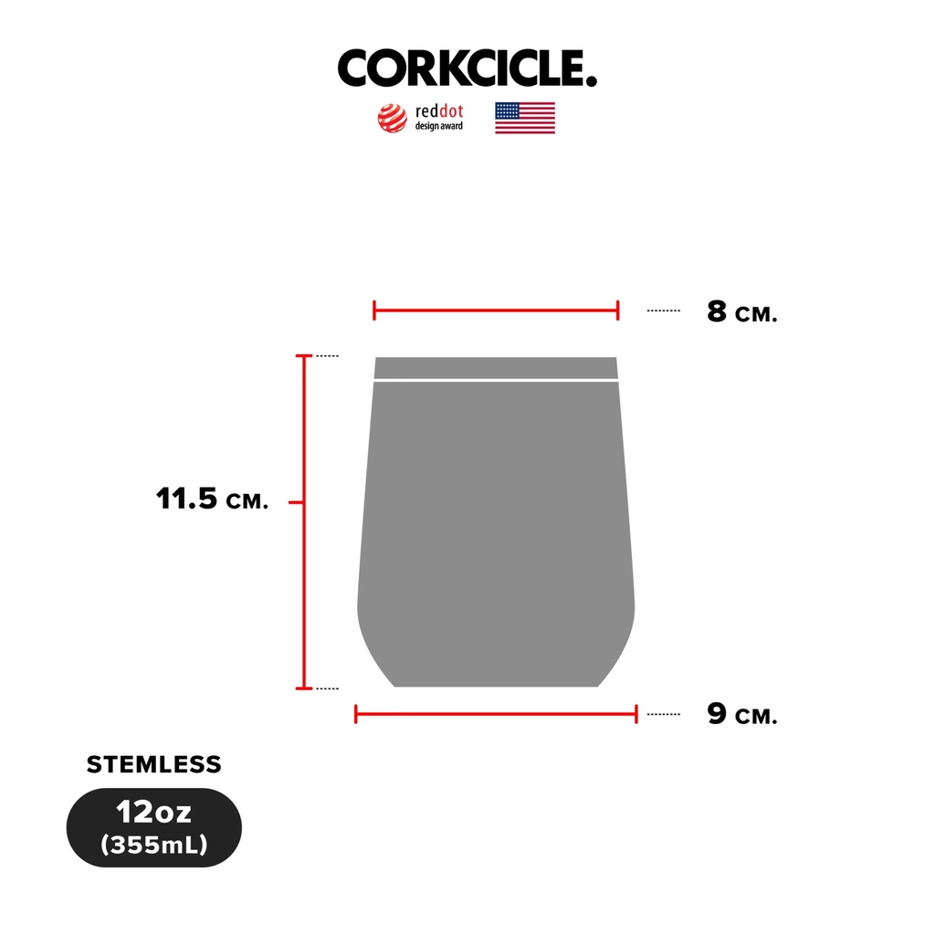 corkcicle-แก้วสแตนเลสสูญญากาศ-3-ชั้น-เก็บความเย็น-9-ชม-เก็บความร้อน-3-ชม-355ml-12oz-รุ่น-stemless-buttercream