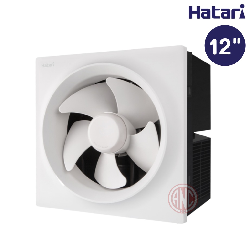 Hatari พัดลมระบายอากาศ 12 นิ้ว (ติดผนัง) ฮาตาริ | Shopee Thailand