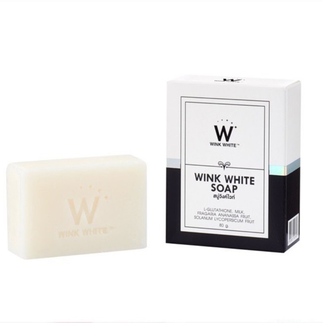 โปรค่าส่ง25บาท-wink-white-soap-80g-สบู่วิงค์ไวท์-กล่องขาวดำ-ขนาด-80-กรัม