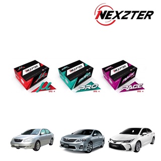 NEXZTER ผ้าเบรค TOYOTA ALTIS โตโยต้า อัลติส ทุกรุ่น MU PRO RACE SPEC