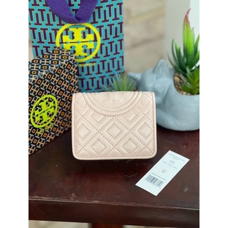 งานช็อป 💕Tory burch fleming bifold mini wallet