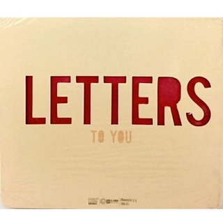 Cdเพลง💛LETTERS TO YOU(แพ็คคู่2แผ่น)💛ลิขสิทธิ์แท้ แผ่นใหม่มือ1