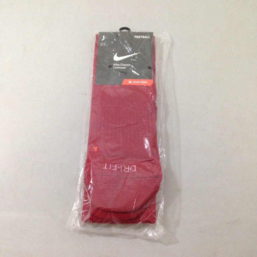 ถุงเท้าฟุตซอล Nike Classic Dri-Fit สีแดง SX4120-601 | Shopee Thailand