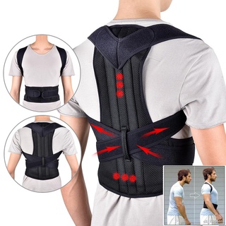 Back Waist  Corrector Adjustable Adult Corest Correction Belt Trainer Shoulder Lumbar Brace Spine Support Belt Vest