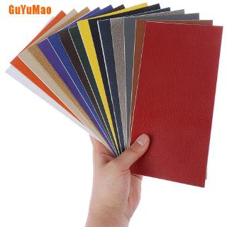 สินค้า [GUYU] แผ่นสติกเกอร์หนัง มีกาวในตัว ขนาด 10x20 ซม. สําหรับซ่อมแซมโซฟา เบาะรถยนต์ เตียง งานฝีมือ