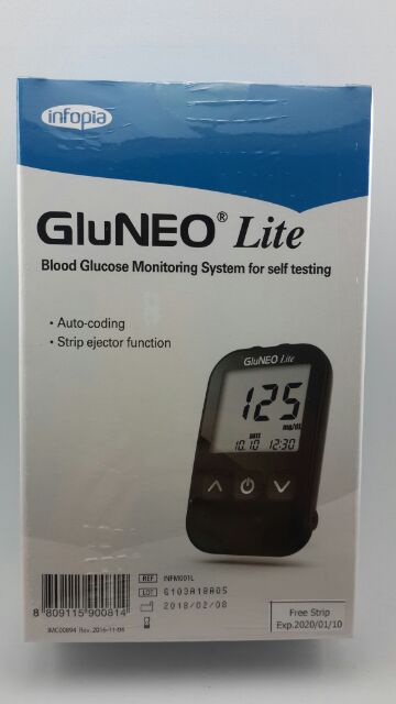 gluneo-lite-เครื่องวัดน้ำตาล