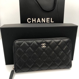 Chanel Zippy Long Wallet Original 1:1 กระเป๋าสตางค์ชาแนล