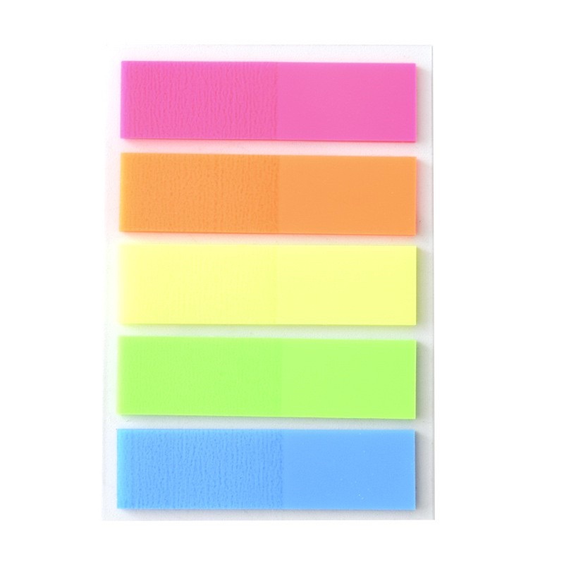 สติกเกอร์โน้ต-กระดาษโน๊ตแปะหลากสี-กาวในตัวพร้อมกล่อง