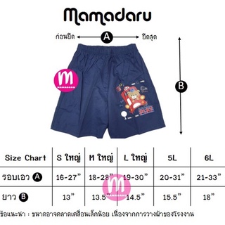 ภาพขนาดย่อของภาพหน้าปกสินค้ากางเกงเด็กขาสั้น กางเกงเด็ก ผ้าคอม(สีตุ่น) เนื้อผ้าใส่สบาย สีไม่ตก มีกระเป๋าข้าง (เด็กกลาง) จากร้าน mamadaru บน Shopee