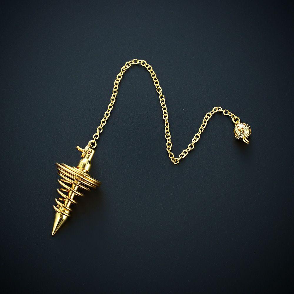 Kupferspiral Handringe - Für Reiki & Meditation, Mit Kristallverstärker