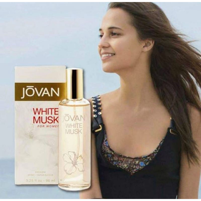 jovan-white-musk-for-women-edt-59ml-spray-new-unboxed-แยกจากชุดมาไม่มีกล่องเฉพาะ