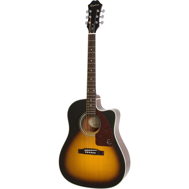 กีต้าร์โปร่งไฟฟ้า-epiphone-aj-210ce-สี-natural-included-case