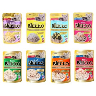 ภาพหน้าปกสินค้าซอง Nekko Pouch 70g มี 17 รสชาติ อาหารเปียกแมว เน็กโกะ 70 กรัม ที่เกี่ยวข้อง