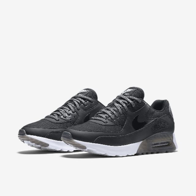 รองเท้าผ้าใบผู้หญิง-w-nike-air-max-90-ultra-essential-black-dark-grey