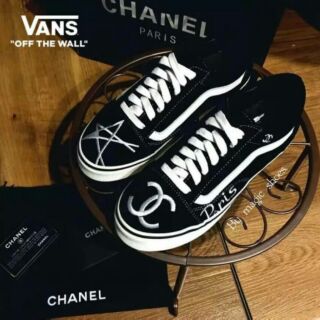 Vans vs Chanel Sneakers Shoes limited edition