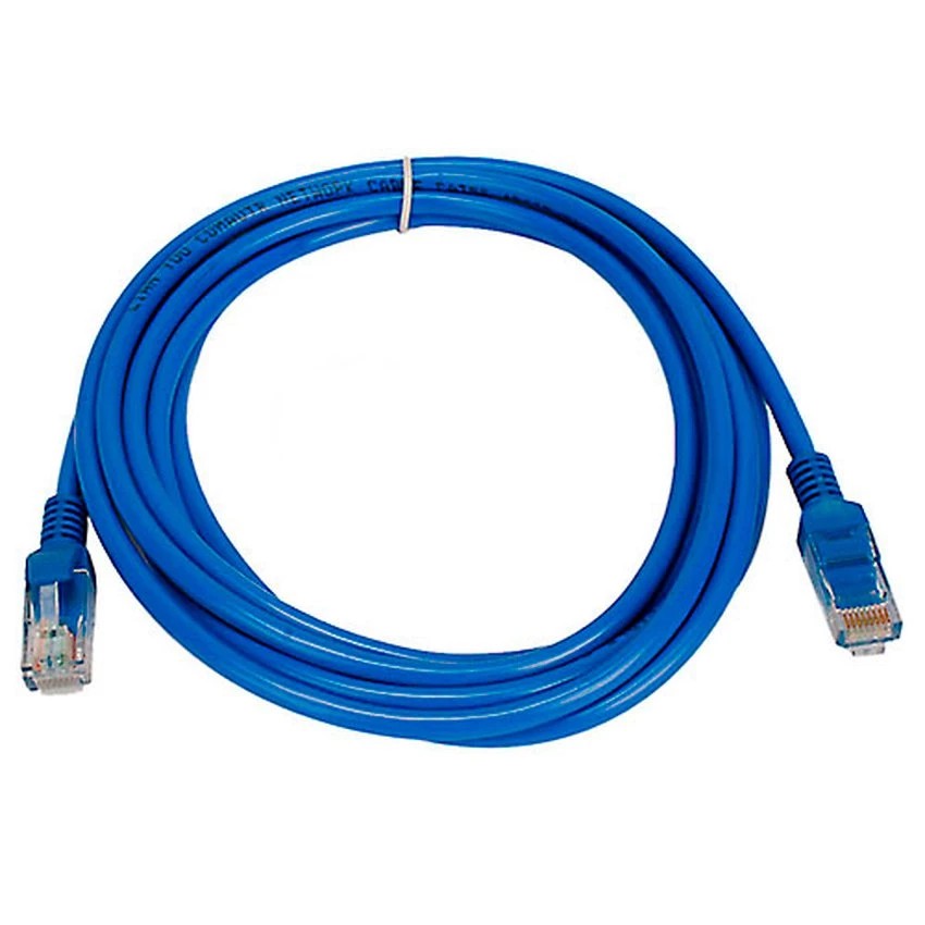 ภาพหน้าปกสินค้าUTP Cable Cat5e 3M สายแลนสำเร็จรูปพร้อมใช้งาน ยาว 3 เมตร (blue)  734 จากร้าน okay4u บน Shopee