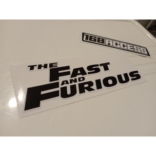 สติ๊กเกอร์ Fast And Furious Sticker