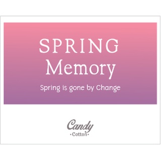 (ขนาด100ml.) เทียนหอม กลิ่น สปริง เมมโมรี่ - Soy Candle Spring Memory เทียนหอมไขถั่วเหลือง เทียน ของขวัญให้คนที่คุณรัก