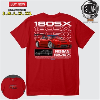 เสื้อคนอ้วน - นิสสันบ้า180SXJDMLEGENDเสื้อยืดรถยนต์เสื้อยืดรถยนต์