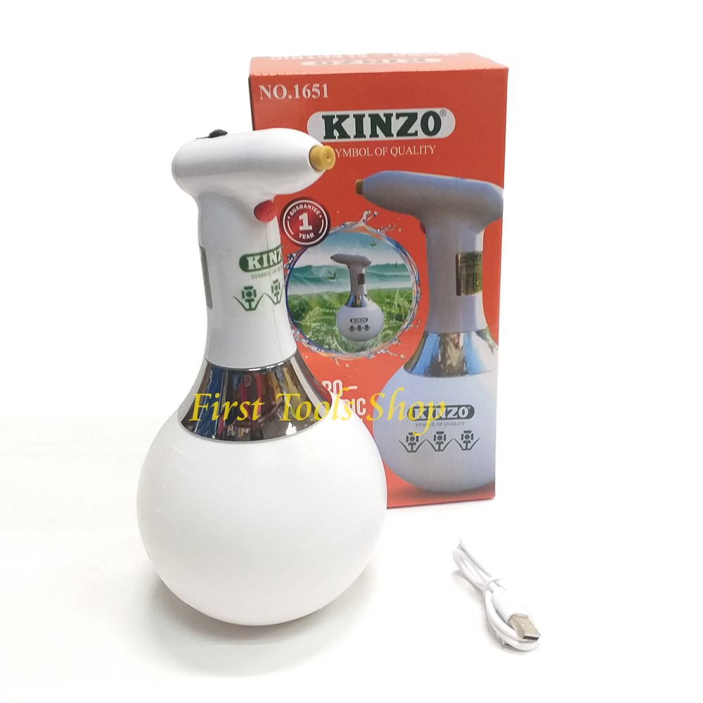 kinzo-1651-เครื่องพ่นปุ๋ยใช้แบต-กระบอกพ่นยาแบตเตอรี่-ถังพ่นยา-กระบอกฉีดยา-เครื่องพ่นยาฆ่าเชื้อ